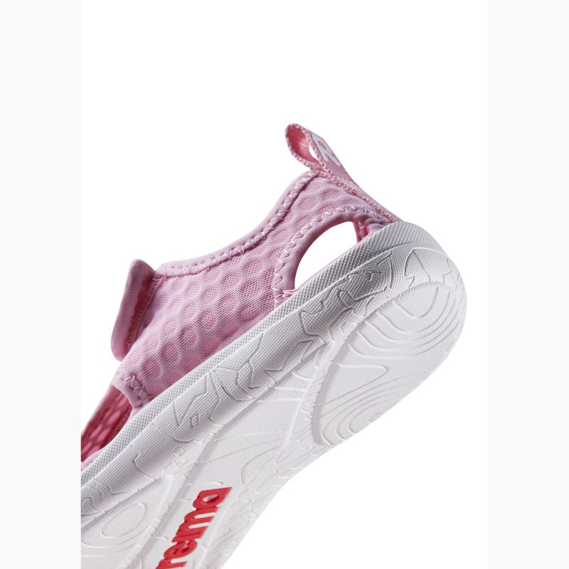 Sandały barefoot dziecięce Reima Rantaan light heather 8
