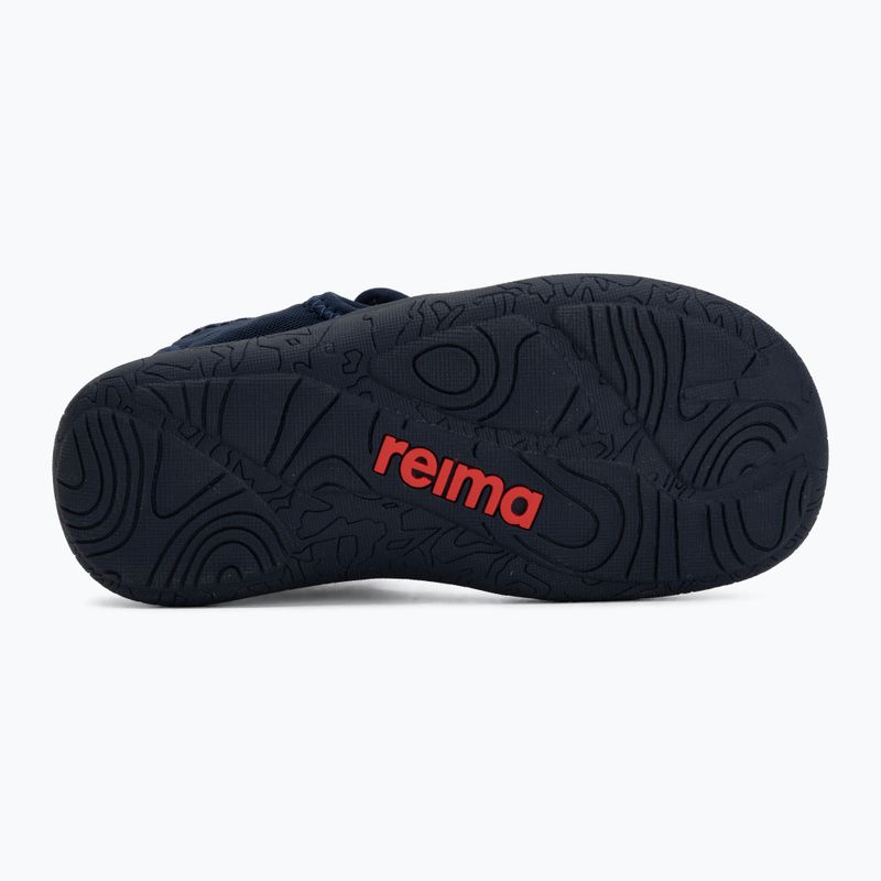Sandały barefoot dziecięce Reima Rantaan navy 4