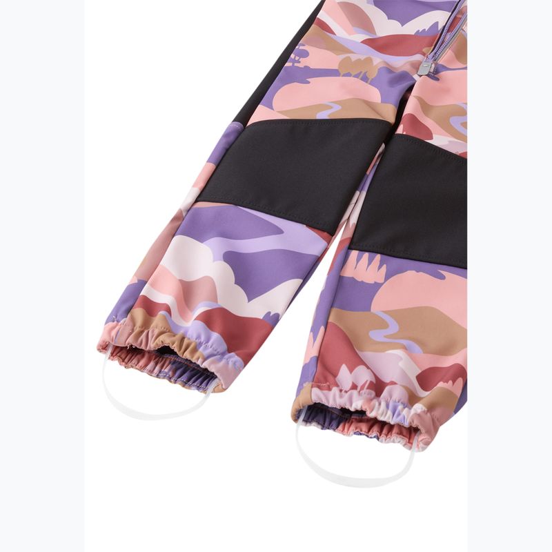 Kombinezon softshell dziecięcy Reima Nurmes rose blush 5