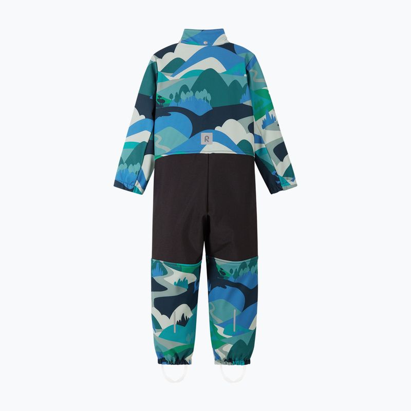 Kombinezon softshell dziecięcy Reima Nurmes sparkly blue 4