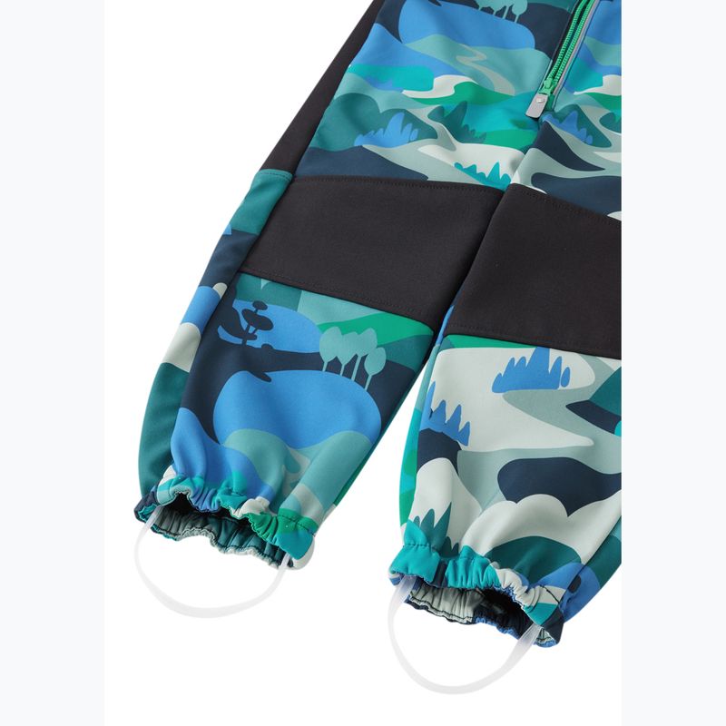 Kombinezon softshell dziecięcy Reima Nurmes sparkly blue 6