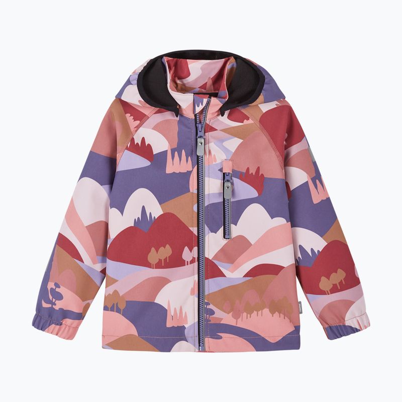 Kurtka softshell dziecięca Reima Vantti rose blush