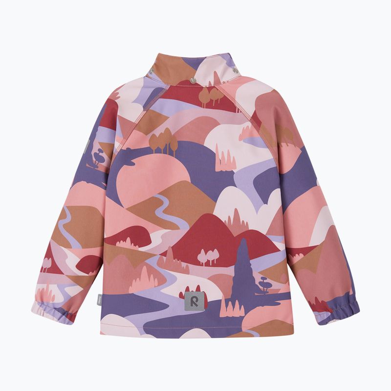 Kurtka softshell dziecięca Reima Vantti rose blush 3