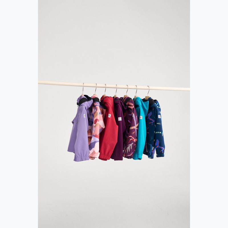 Kurtka softshell dziecięca Reima Vantti rose blush 8