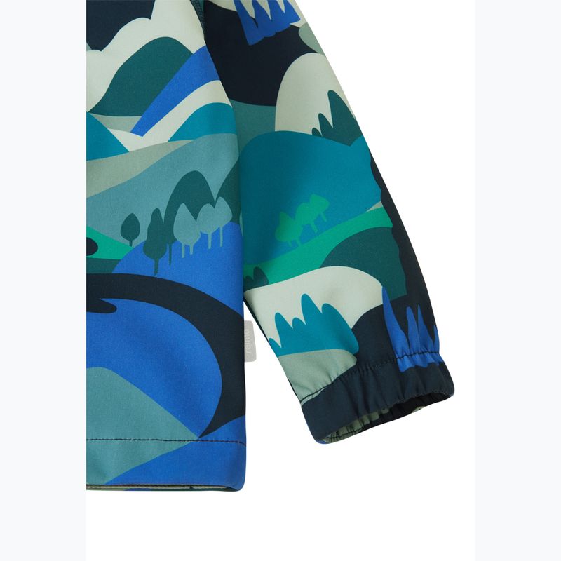 Kurtka softshell dziecięca Reima Vantti dparkly blue 5