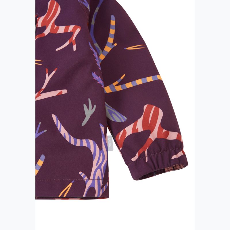 Kurtka softshell dziecięca Reima Vantti deep purple 5
