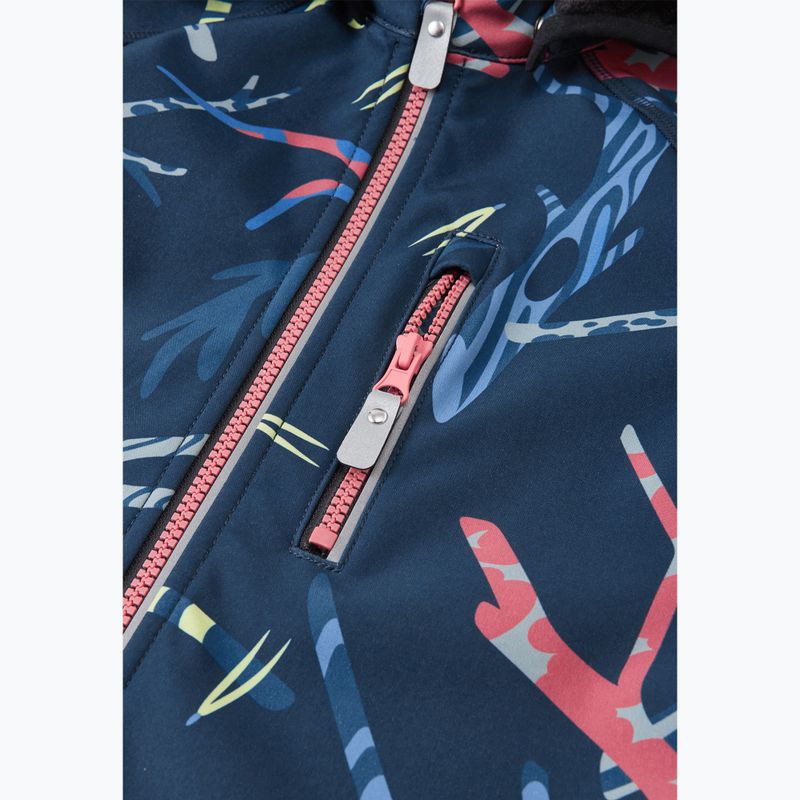 Kurtka softshell dziecięca Reima Vantti navy 6