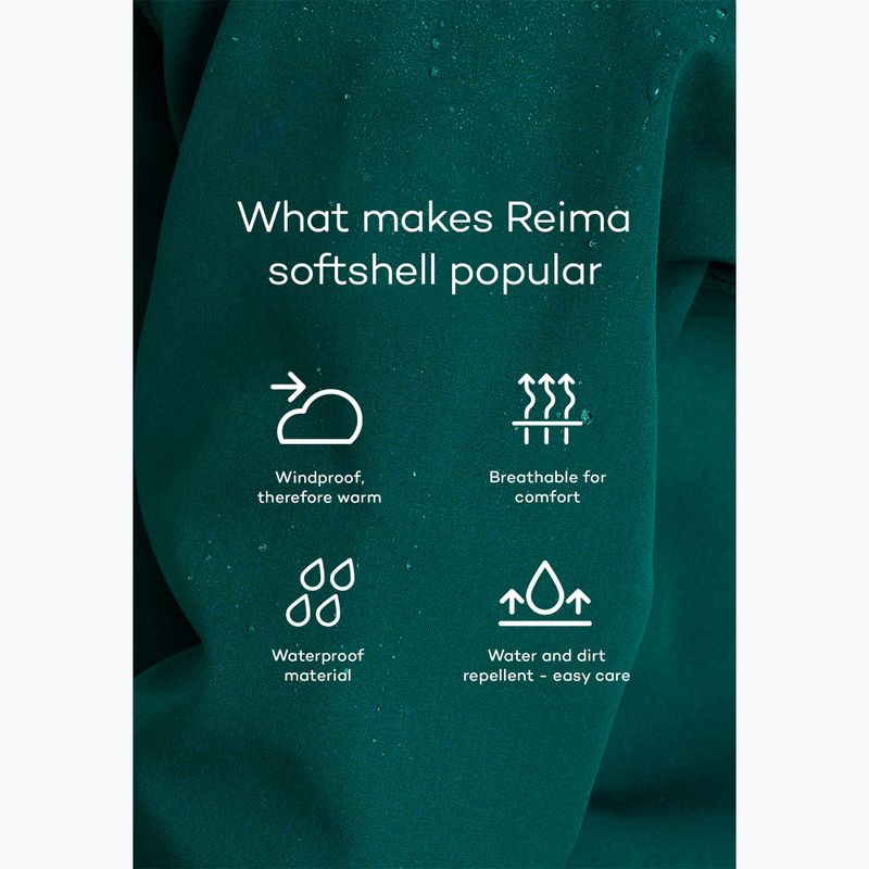 Kurtka softshell dziecięca Reima Vantti navy 9