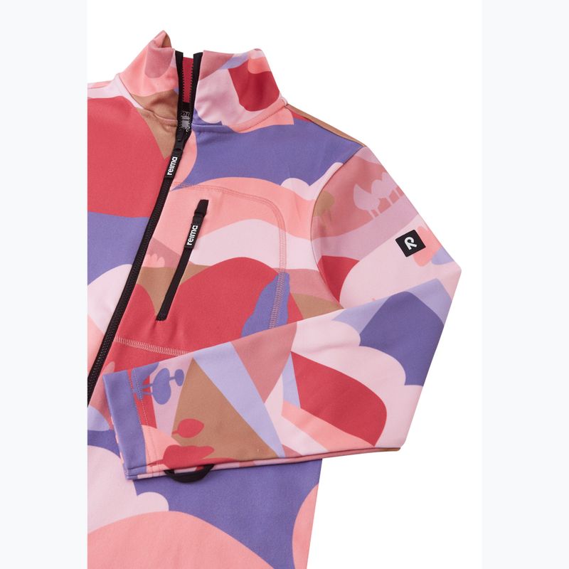 Bluza polarowa dziecięca Reima Iisisti rose blush 3