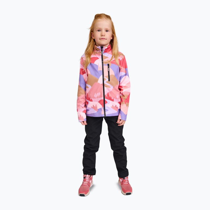 Bluza polarowa dziecięca Reima Iisisti rose blush 5