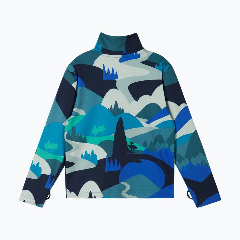 Bluza polarowa dziecięca Reima Iisisti sparkly blue 2