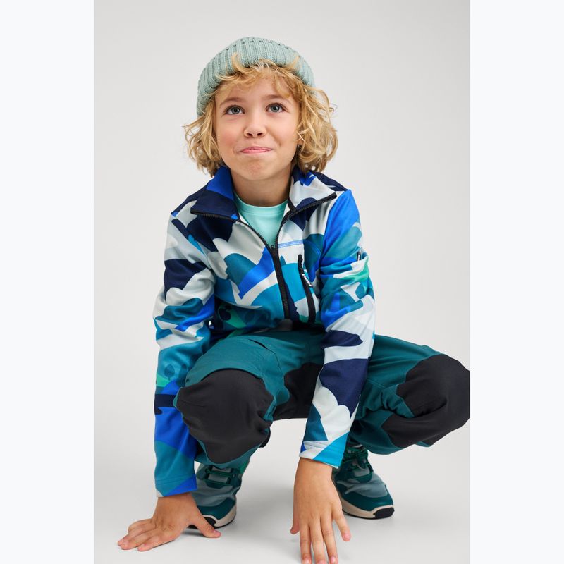 Bluza polarowa dziecięca Reima Iisisti sparkly blue 6