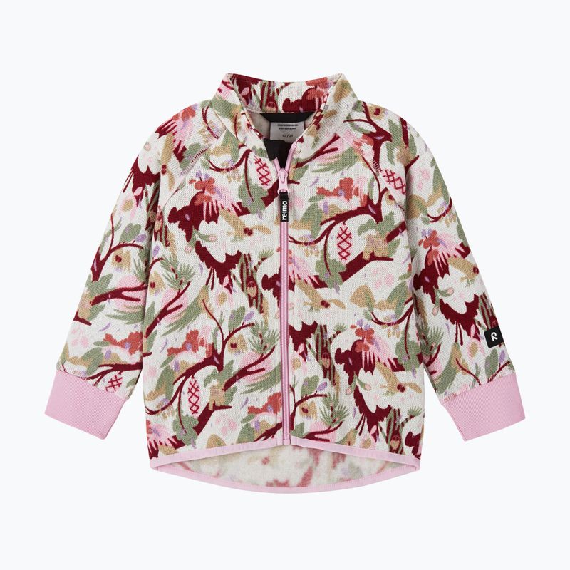 Bluza polarowa dziecięca Reima Ornament Light Heather