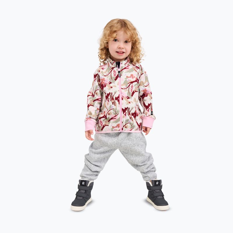 Bluza polarowa dziecięca Reima Ornament Light Heather 6