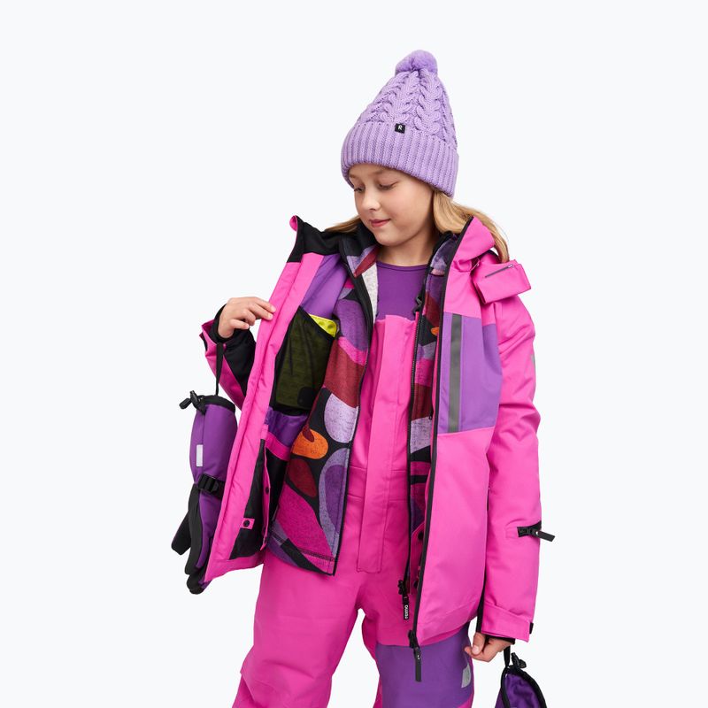 Bluza polarowa dziecięca Reima Niksini fucshia 7