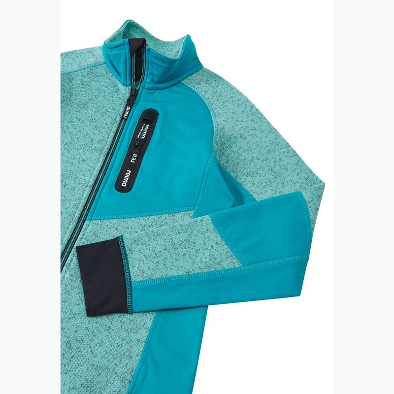 Bluza polarowa dziecięca Reima Laskien aquamarine 3