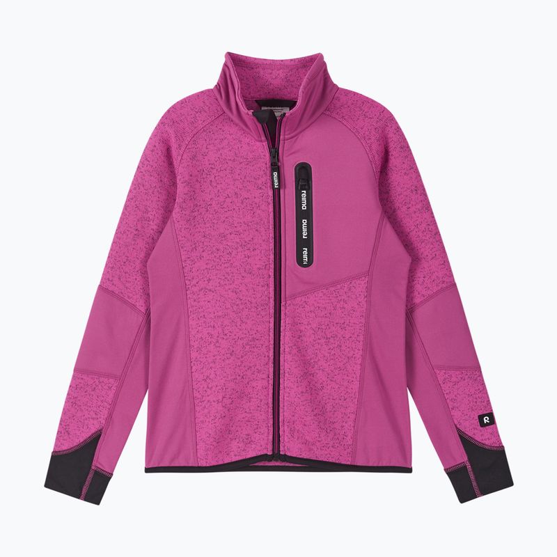 Bluza polarowa dziecięca Reima Laskien fucshia