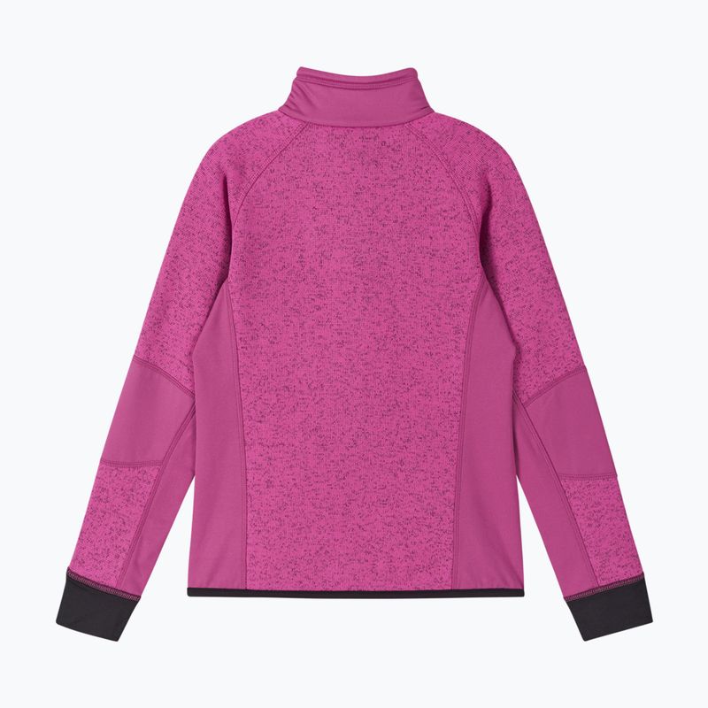 Bluza polarowa dziecięca Reima Laskien fucshia 2