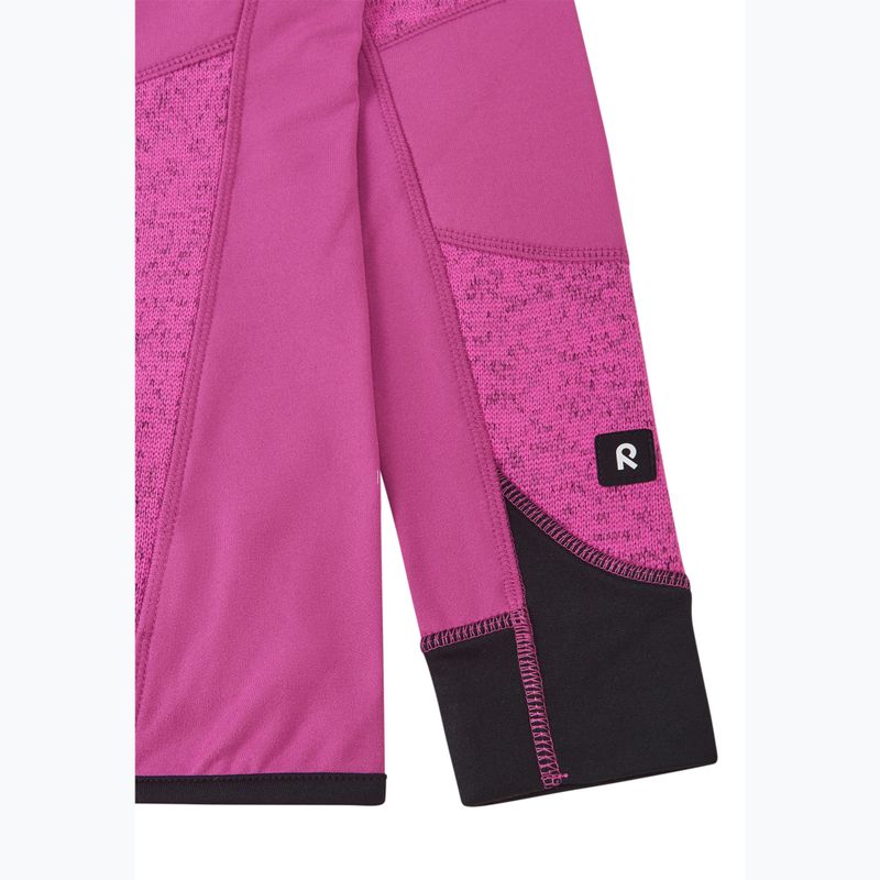 Bluza polarowa dziecięca Reima Laskien fucshia 4