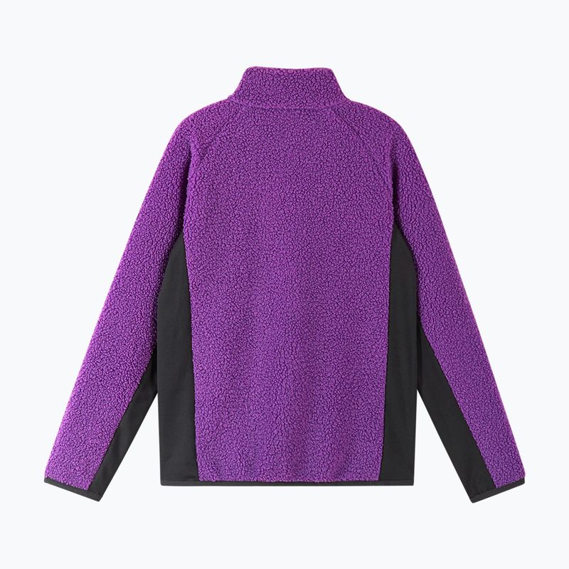 Bluza polarowa dziecięca Reima Puhku plum purple 2