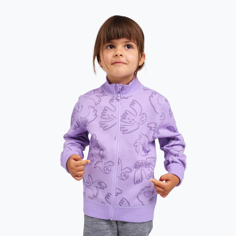 Bluza dziecięca Reima Mahin blooming lilac 5
