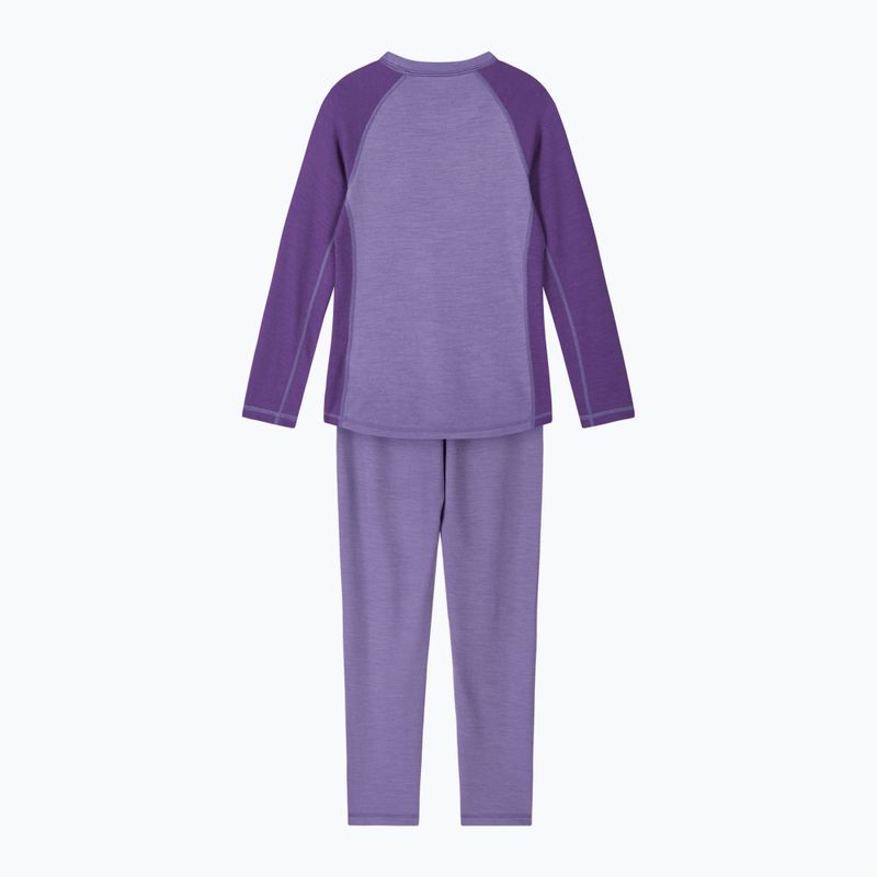 Zestaw bielizny termoaktywnej dla dzieci Reima Taitoa misty violet 2