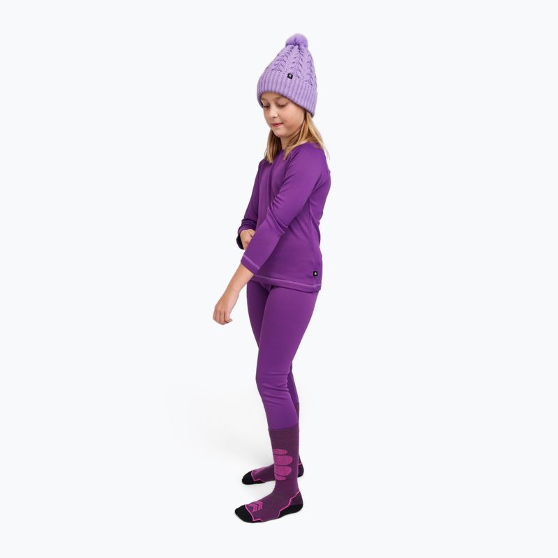 Zestaw bielizny termoaktywnej dla dzieci Reima Lampo plum purple 8