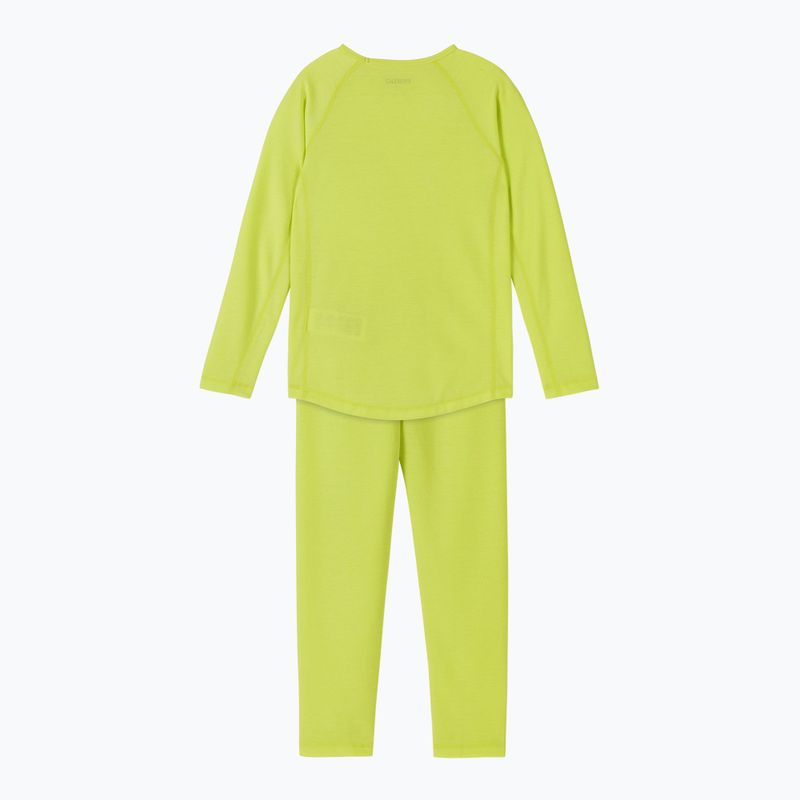 Zestaw bielizny termoaktywnej dla dzieci Reima Lani bright lime 2
