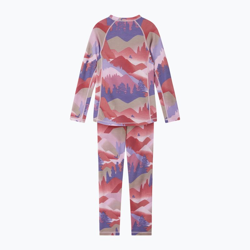 Zestaw bielizny termoaktywnej dla dzieci Reima Taitoa grey pink 2