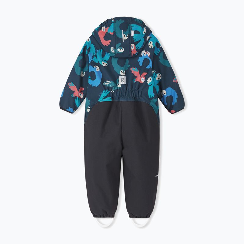 Kombinezon softshell dziecięcy Reima Mjosa navy 2