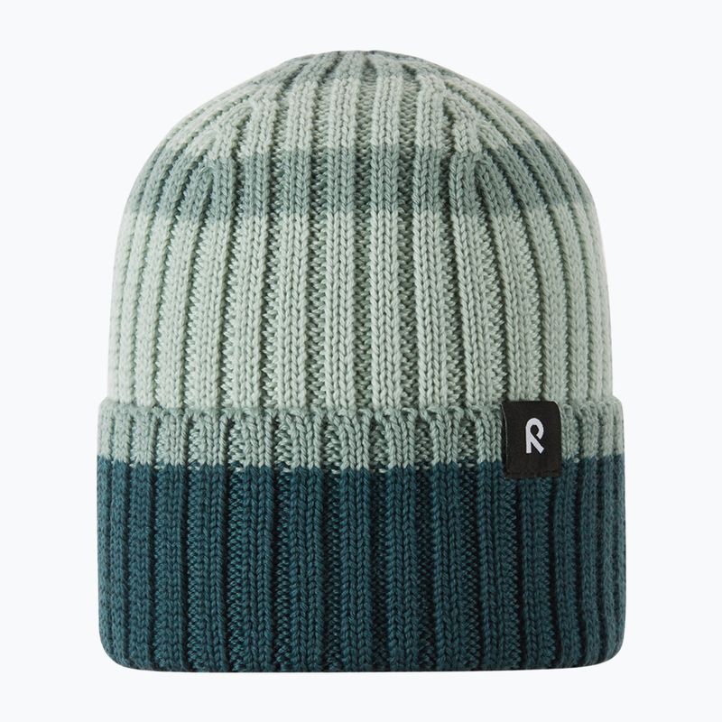 Czapka zimowa dziecięca Reima Vilpas stone green