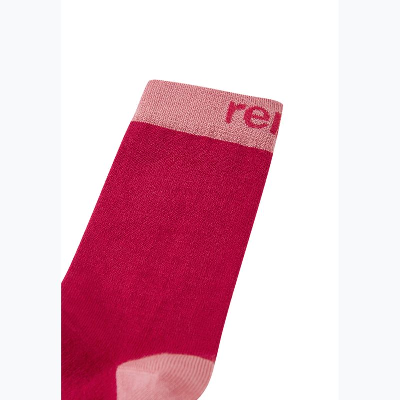 Skarpety dziecięce Reima Parit rose blush 2