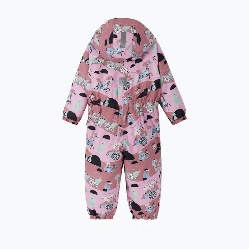 Kombinezon narciarski dziecięcy Reima Puhuri rose blush 2