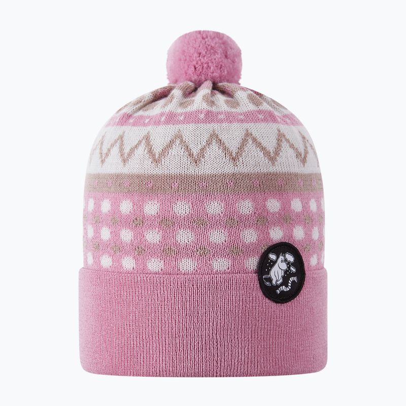 Czapka zimowa dziecięca Reima Moomin Flinga grey pink
