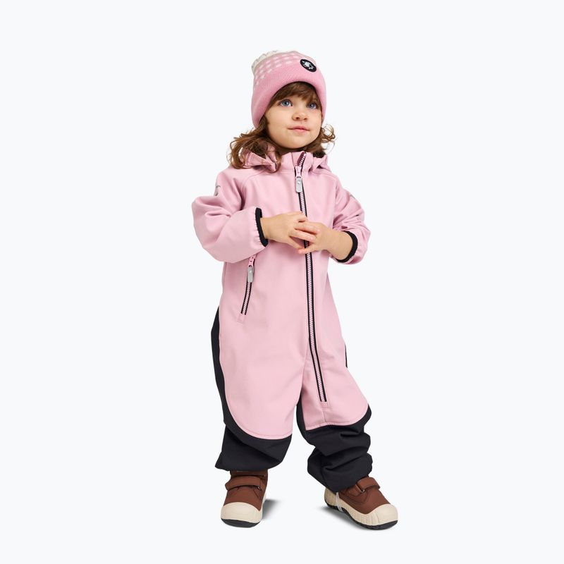 Czapka zimowa dziecięca Reima Moomin Flinga grey pink 4