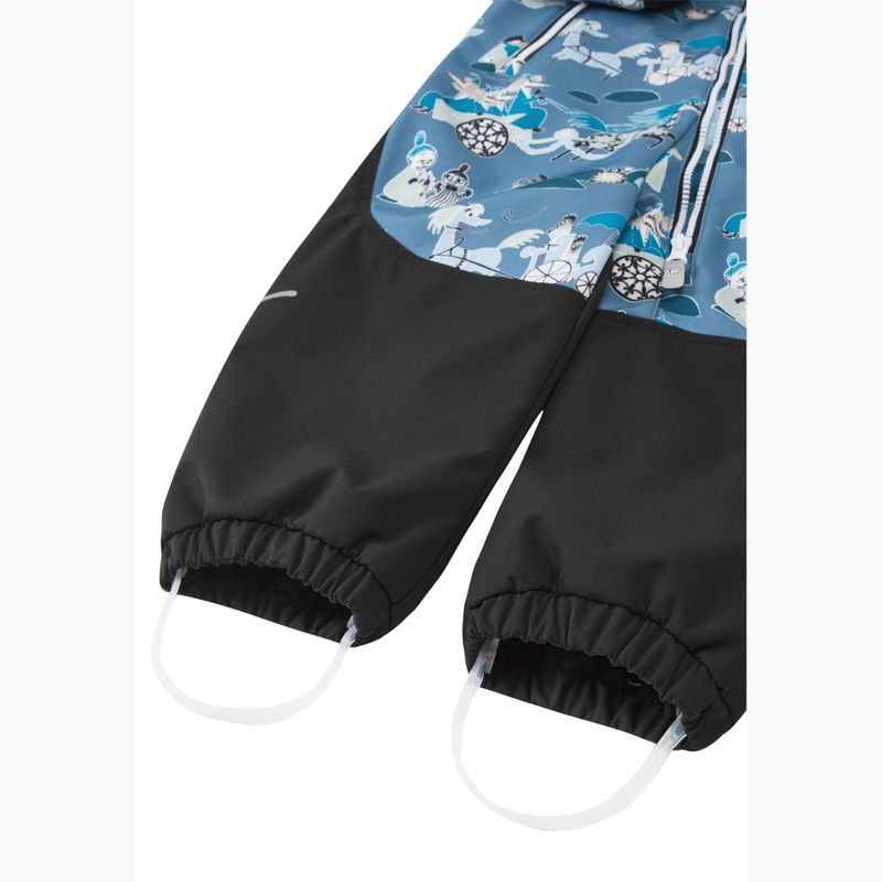 Kombinezon softshell dziecięcy Reima Moomin Mjosa blue ocean 5