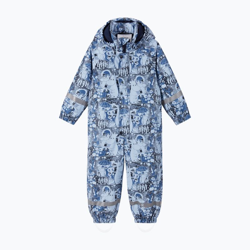 Kombinezon przeciwdeszczowy dziecięcy Reima Moomin Rapakko airy blue