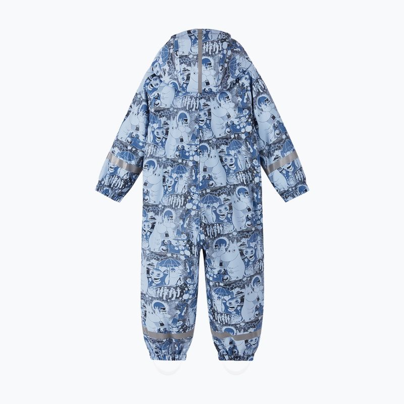 Kombinezon przeciwdeszczowy dziecięcy Reima Moomin Rapakko airy blue 2