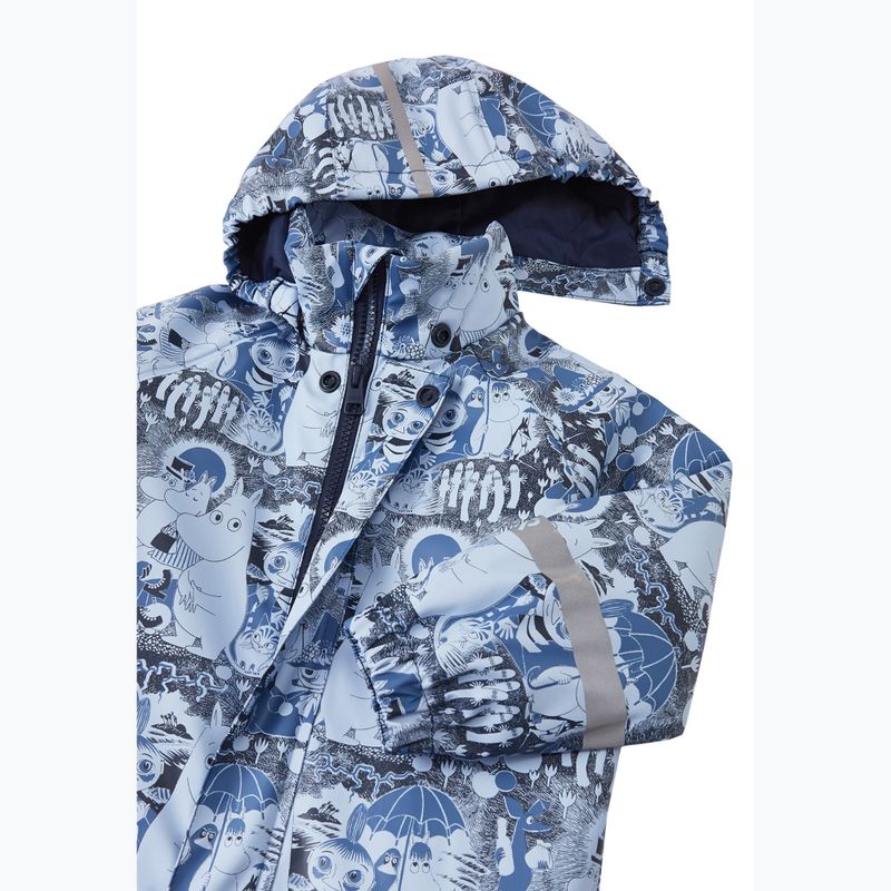Kombinezon przeciwdeszczowy dziecięcy Reima Moomin Rapakko airy blue 3