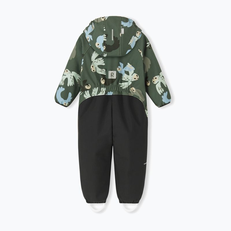 Kombinezon softshell dziecięcy Reima Mjosa thyme green 3