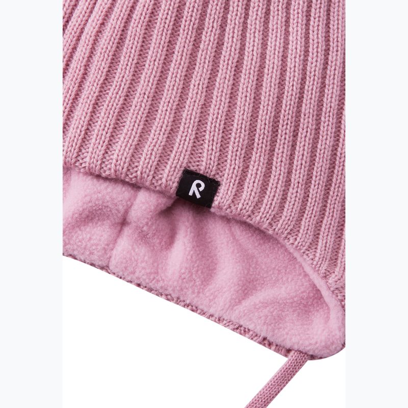 Czapka zimowa dziecięca Reima Myssytys grey pink 3