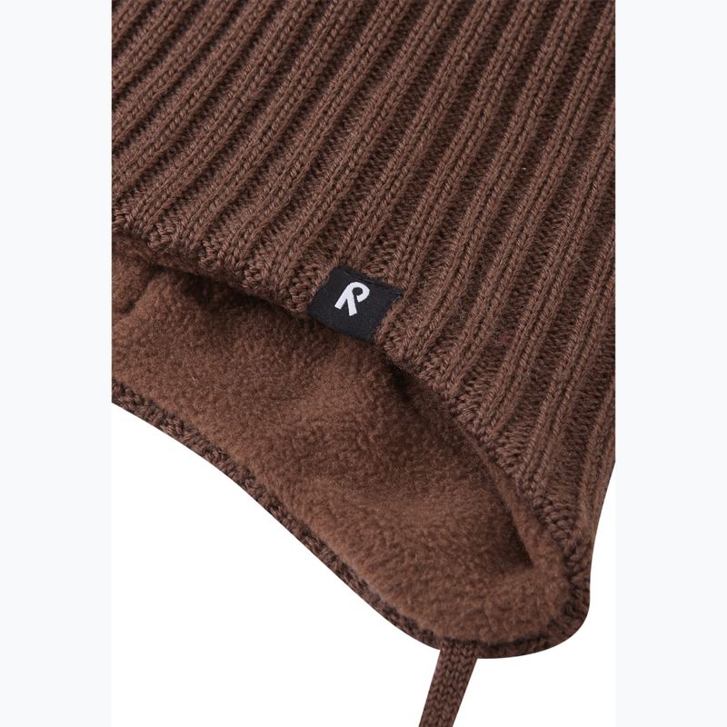 Czapka zimowa dziecięca Reima Myssytys umber brown 3