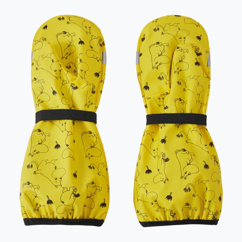 Rękawiczki wodoodporne dziecięce Reima Moomin Puro yellow 3