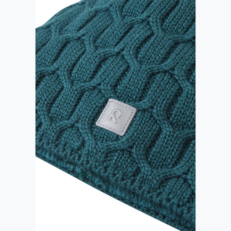 Czapka dziecięca Reima Nyksund dark teal 3