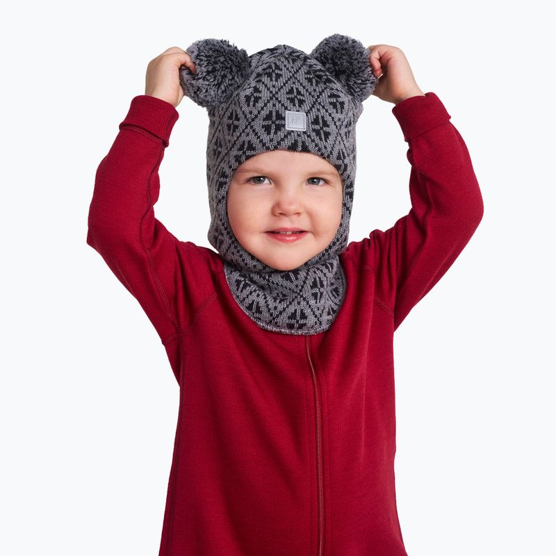 Kominiarka dziecięca Reima Kuuraan melange grey 5