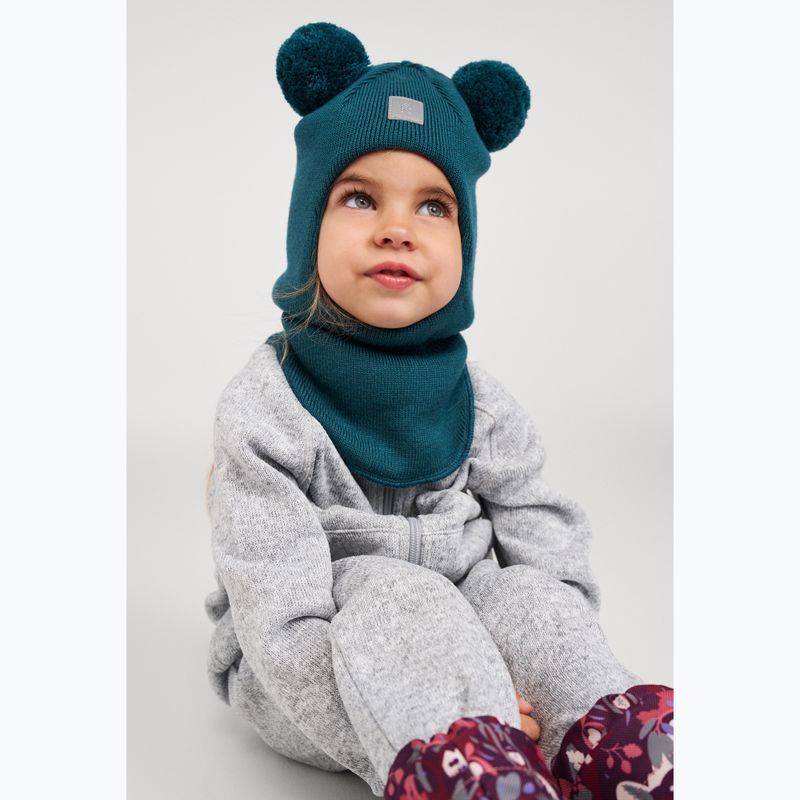 Kominiarka dziecięca Reima Vekkuli dark teal 5