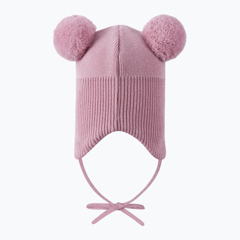 Czapka zimowa dziecięca Reima Kumpi grey pink 2