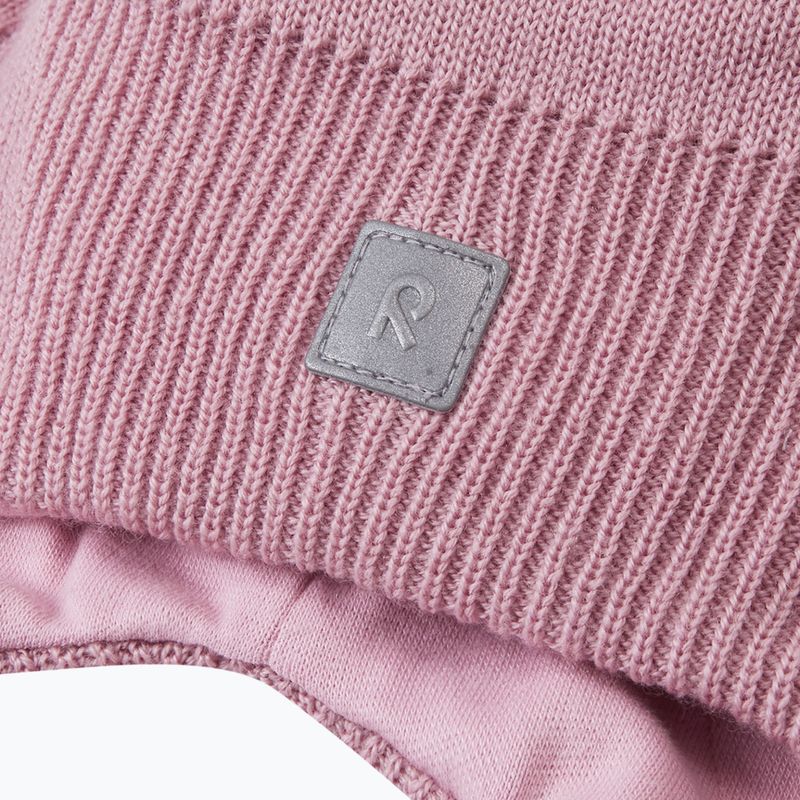 Czapka zimowa dziecięca Reima Kumpi grey pink 3