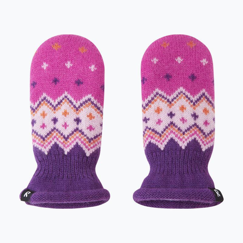 Rękawiczki zimowe dziecięce Reima Lapanen plum purple 2
