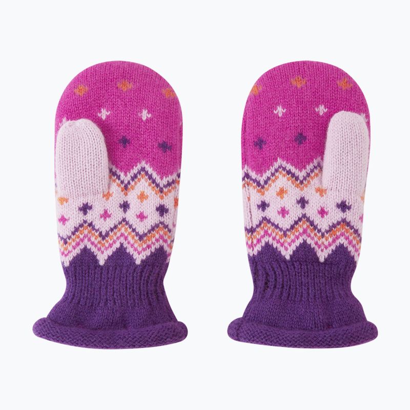 Rękawiczki zimowe dziecięce Reima Lapanen plum purple 3